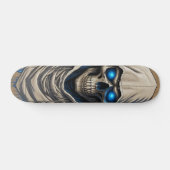 Tabla de Skate Cráneo Tenebroso Encapuchado スケートボード (横)