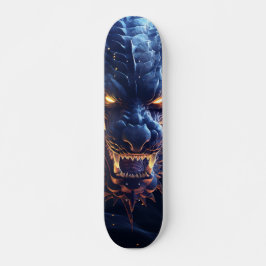 Tabla de Skate Demoníaco dragón azul スケートボード
