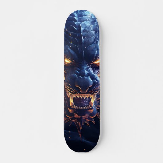 Tabla de Skate Demoníaco dragón azul スケートボード (正面)