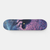 Tabla de Skate Extraterrestre en un Bosque Oscuro スケートボード (横)
