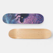 Tabla de Skate Extraterrestre en un Bosque Oscuro スケートボード (横)