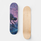 Tabla de Skate Extraterrestre en un Bosque Oscuro スケートボード (正面)