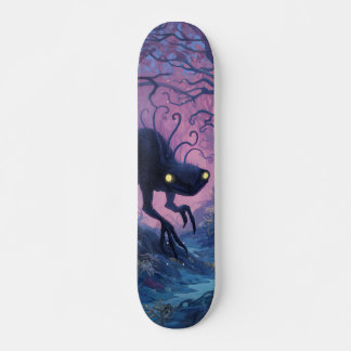 Tabla de Skate Extraterrestre en un Bosque Oscuro スケートボード