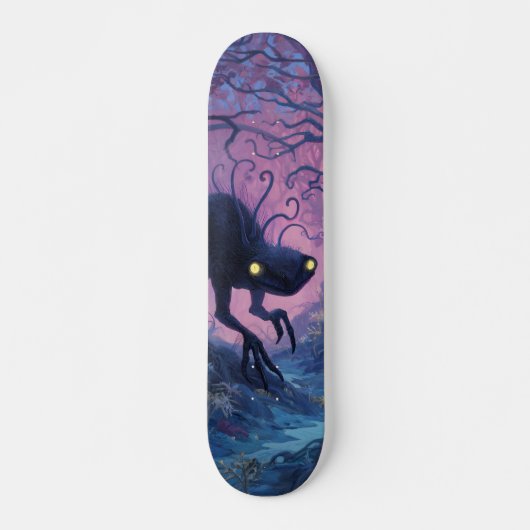 Tabla de Skate Extraterrestre en un Bosque Oscuro スケートボード (正面)