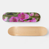 Tabla de Skate Flores de Tulipanes Rosados スケートボード (横)