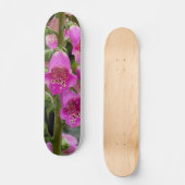 Tabla de Skate Flores de Tulipanes Rosados スケートボード (正面)