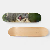 Tabla de Skate Gato Aullando en la Grama スケートボード (横)