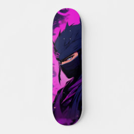 Tabla De Skate Guerrero Ninja Con Su Atuendo スケートボード