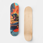 Tabla de Skate Insecto con Gafas en Patineta スケートボード (正面)