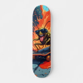 Tabla de Skate Insecto con Gafas en Patineta スケートボード (正面)
