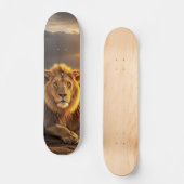 Tabla de Skate León en la Fauna Silvestre スケートボード (正面)