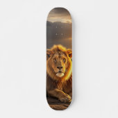 Tabla de Skate León en la Fauna Silvestre スケートボード (正面)