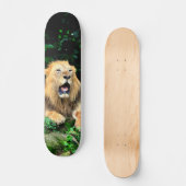 Tabla de Skate León Salvaje Bostezando スケートボード (正面)