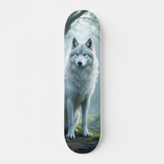Tabla de Skate Lobo Blanco Salvaje スケートボード (正面)