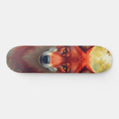 Tabla de Skate Lobo Rojo de Fauna Silvestre スケートボード (横)