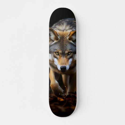 Tabla de Skate Lobo Salvaje en la Oscuridad スケートボード (正面)