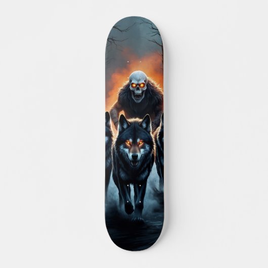 Tabla de Skate Los Lobos y el Monstruo スケートボード (正面)