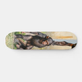 Tabla de Skate Mono Chimpancé Guindado スケートボード (横)
