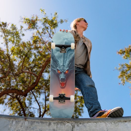 Tabla de Skate Monstruo Rectil con Cuernos スケートボード (室外1)