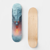 Tabla de Skate Monstruo Rectil con Cuernos スケートボード (正面)