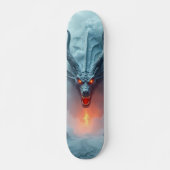 Tabla de Skate Monstruo Rectil con Cuernos スケートボード (正面)