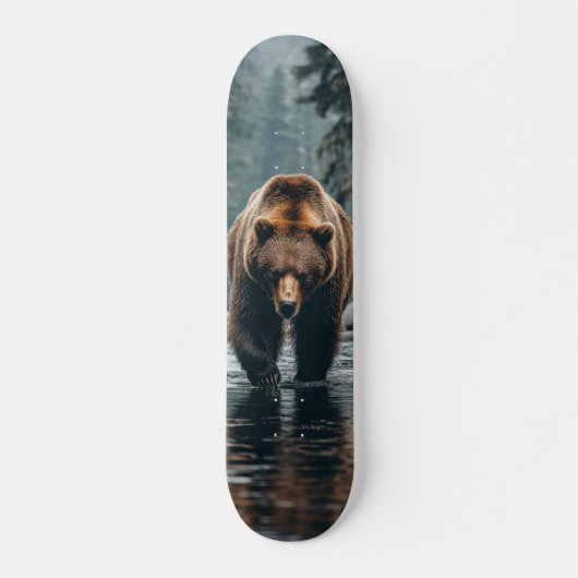 Tabla de Skate Oso Salvaje en el Río スケートボード (正面)