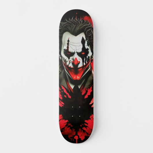 Tabla de Skate Payaso del Horror スケートボード (正面)