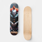 Tabla de Skate Payaso Siniestro Sentado スケートボード (正面)