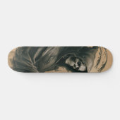 Tabla de Skate Perfil Encapuchado de Esqueleto スケートボード (横)