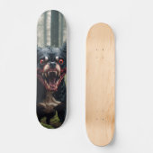 Tabla De Skate Perro Poseído Agresivo   スケートボード (正面)
