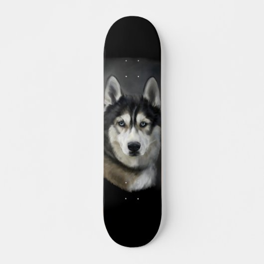 Tabla de Skate Robusto Perro Husky Siberiano スケートボード (正面)