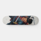Tabla de Skate Samurái Japonés Atacando スケートボード (横)
