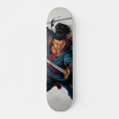Tabla de Skate Samurái Japonés Atacando スケートボード (正面)