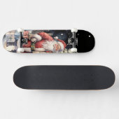 Tabla de Skate Santa Claus con Regalos スケートボード (横)