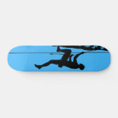 Tabla de Skate Silueta de Escalador en Acantilado スケートボード (横)