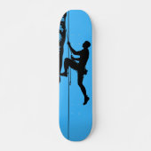 Tabla de Skate Silueta de Escalador en Acantilado スケートボード (正面)