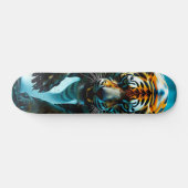 Tabla de Skate Tigre Depredador Chapoteando スケートボード (横)