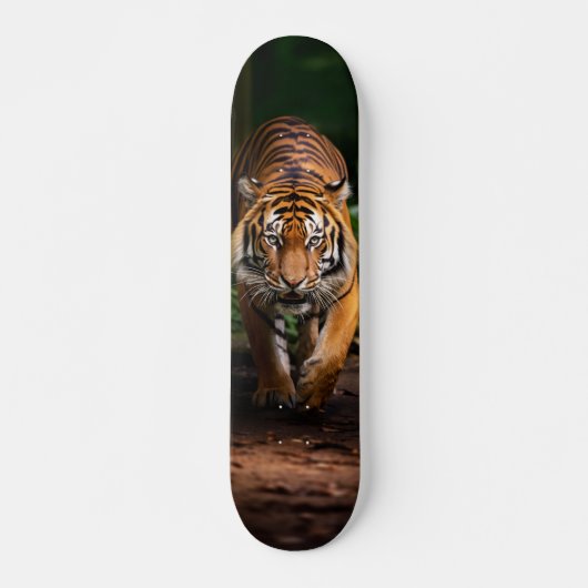 Tabla de Skate Tigre en el Bosque oscuro スケートボード (正面)