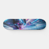 Tabla de Skate Vehículo en una Ciudad Futurista スケートボード (横)