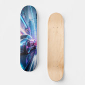 Tabla de Skate Vehículo en una Ciudad Futurista スケートボード (正面)
