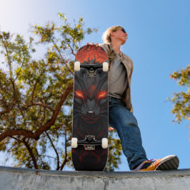 Tabla de Skate Zorro Monstruo Ojos Rojos スケートボード