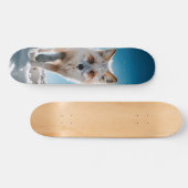 Tabla de Skate Zorro Salvaje de Nieve スケートボード (横)