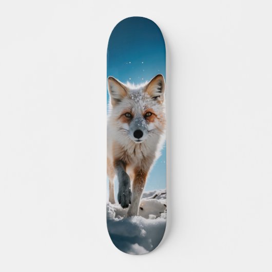 Tabla de Skate Zorro Salvaje de Nieve スケートボード (正面)