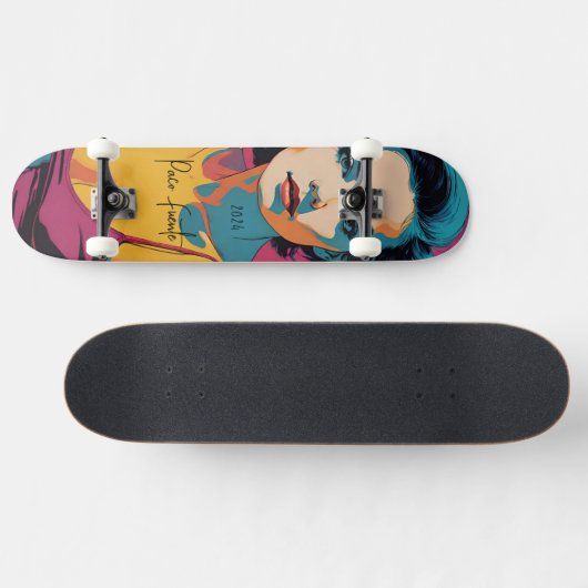 Tabla de surf - Skateboard - Monopatín Ref. 40.278 スケートボード (横)