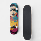 Tabla de surf - Skateboard - Monopatín Ref. 40.278 スケートボード (正面)