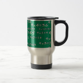 TABLA DEL 9 - 9 TIMES TABLE - GREEN - VERDE トラベルマグ