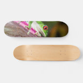 Tabla Skate Rana Arbórea de Ojos Rojos スケートボード (横)