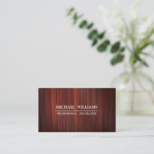 TABLAS DE MADERA MARRÓN 名刺 (スタンド正面)
