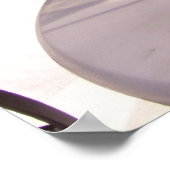 Table at Santorini ポスター (角)