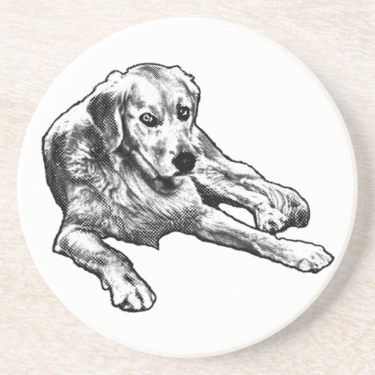 Table Calm: Golden Grain コースター (正面)